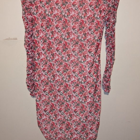 Spring Floral Pink Dress - Picture 3 of 4